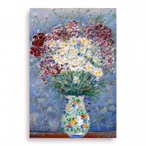 Quadro Decorativo Floral - Vaso de Flores