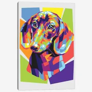 Quadro Decorativo Animais Cachorro - Dachshund