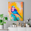 Quadro Decorativo Animais Pássaro - Pardal Colorido - Image 2