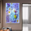 Quadro Decorativo Floral - Flores Tons de Violeta - Image 3
