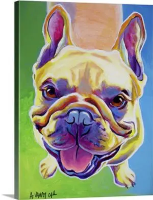 Quadro Decorativo Animais Cachorro - Buldogue Franc?s