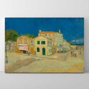 Quadro Decorativo Pintores Famosos - Vida na Provincia - Van Gogh