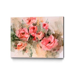 Quadro Decorativo Floral - Flores Rosas