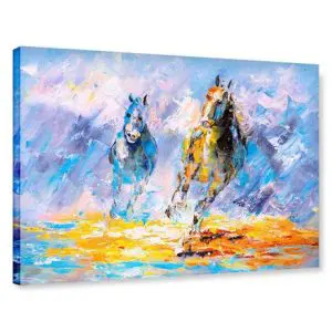 Quadro Decorativo Animais Cavalo - Cavalos Correndo