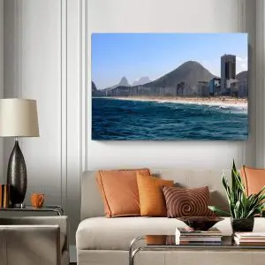 Quadro Decorativo Paisagem -  Copacabana do Mar - Rio de Janeiro