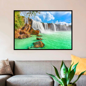 Quadro Decorativo Paisagens Natureza - Cachoeira