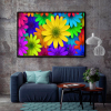 Quadro Decorativo Floral - Girassóis Coloridos - Image 4