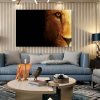 Quadro Decorativo Animais Leão - Meia Face Leão - Image 3