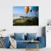 Quadro Decorativo Paisagens Natureza - Balões no Horizonte - Image 3