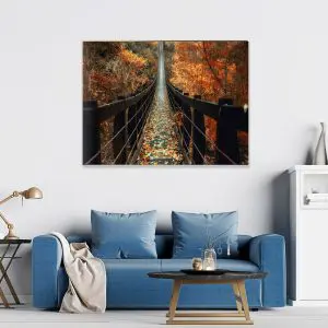 Quadro Decorativo Paisagens Natureza - Ponte para Horizonte