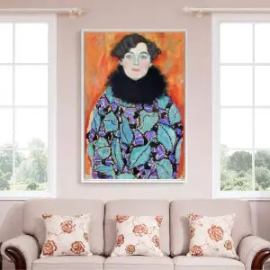 Quadro Decorativo Pintores Famosos - Johanna Staude Woman Portrait - Klimt