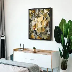 Quadro Decorativo Abstrato - Montador de Horas