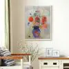 Quadro Decorativo Pintores Famosos-  Anemones Still Life Vase - Redon - Image 4