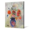 Quadro Decorativo Pintores Famosos-  Anemones Still Life Vase - Redon - Image 3