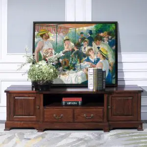 Quadro Decorativo Pintores Famosos -Almoço no Barco - Renoir