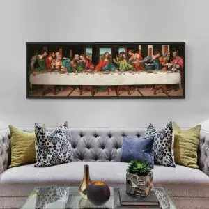 Quadro Decorativo Religioso - Última Ceia