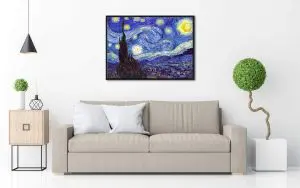 Quadro Decorativo Pintores Famosos - Stary Night I - Van Gogh