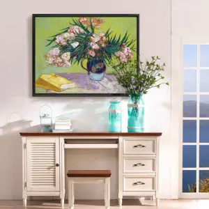 Quadro Decorativo Pintores Famosos - Vasos de Flores Vivas- Van Gogh