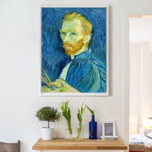 Quadro Decorativo Pintores Famosos - Auto Retrato- Van Gogh