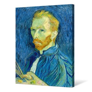 Quadro Decorativo Pintores Famosos - Auto Retrato- Van Gogh