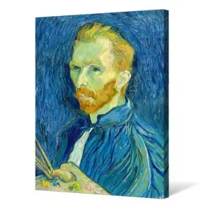 Quadro Decorativo Pintores Famosos - Auto Retrato- Van Gogh