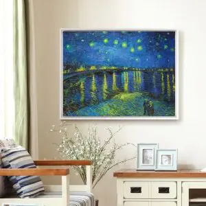 Quadro Decorativo Pintores Famosos - Stary Night II - Van Gogh