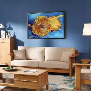 Quadro Decorativo Pintores Famosos - Girassóis I - Van Gogh