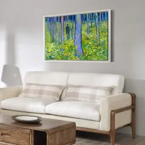 Quadro Decorativo Pintores Famosos - Floresta - Van Gogh