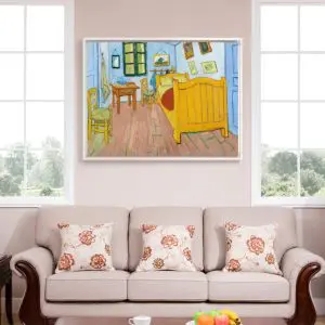 Quadro Decorativo Pintores Famosos - O Quarto - Van Gogh