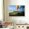 Quadro Decorativo Paisagens Natureza - Balões no Horizonte - Image 4