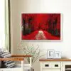 Quadro Decorativo Paisagens Natureza - Caminho Vermelho - Image 2