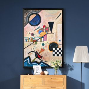 Quadro Decorativo Pintores Famosos - Opposing Accord - Kandinsky