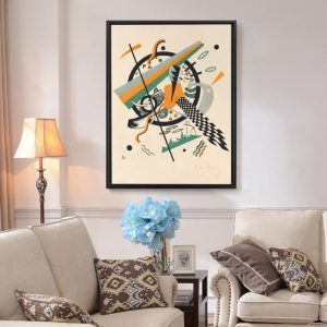 Quadro Decorativo Pintores Famosos - Small Words - Kandinsky