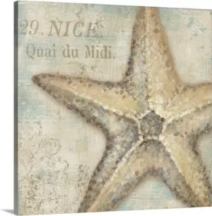 Quadro Decorativos -Estrela Marrom