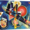 Quadro Decorativo Pintores Famosos -Im Blau - Kandinsky