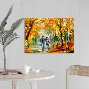 Quadro Decorativo Urbano -  Indo para Casa