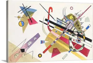 Quadro Decorativo Pintores Famosos -1922 - Kandinsky