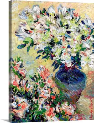 Quadro Decorativo Pintores Famosos - Azal?ias - Monet