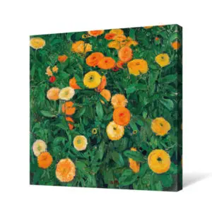 Quadro Decorativos- -Moser marigolds Flower Bush- Koloman