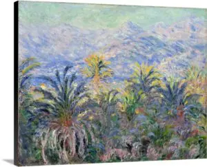 Quadro Decorativo Pintores Famosos - Arvores na Bordighera - Monet