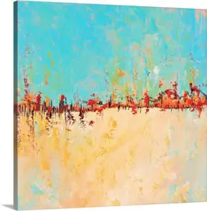 Quadro Decorativos - Horizonte Vermelho