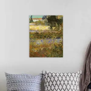 Quadro Decorativo Pintores Famosos - Campo Florido - Van Gogh