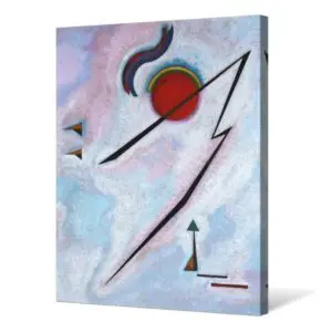 Quadro Decorativo Pintores Famosos - Angular Line - Kandinsky