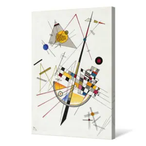 Quadro Decorativo Pintores Famosos - Delicate Tension no 85 - Kandinsky