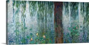 Quadro Decorativo Pintores Famosos - Manhã de Vitorias-Régias - Monet