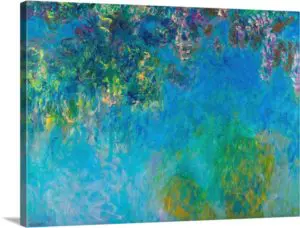 Quadro Decorativo Pintores Famosos - Wisteria - Monet