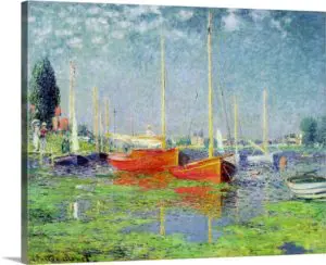 Quadro Decorativo Pintores Famosos - Argenteuil - Monet