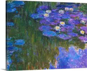 Quadro Decorativo Pintores Famosos - Nympheas en Fleur  - Monet