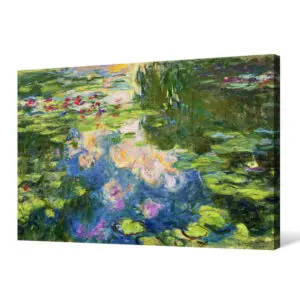 Quadro Decorativo Pintores Famosos -  Vitórias-Regias no Lago - Monet