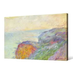 Quadro Decorativo Pintores Famosos -  Falaise Près De Dieppe - Monet